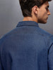 Men's Casual Slim Fit Shirt  | Blue