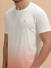 Pixel Ombre Printed T-Shirt | White