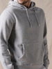 Minimalist Solid Grey Hoodie