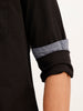 Solid Full Sleeve Regular Fit Shirt | Black