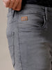 Faded Grey Rugged Jeans