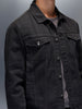 Wrogn Men’s Washed Denim Jacket  |  Dark Stone