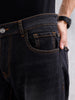 Men's Casual Straight Fit Jeans | Black