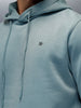 Men's casual hooded sweatshirt | Light blue