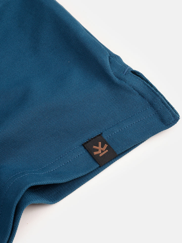 Essential Supima Polo T-Shirt |Teal