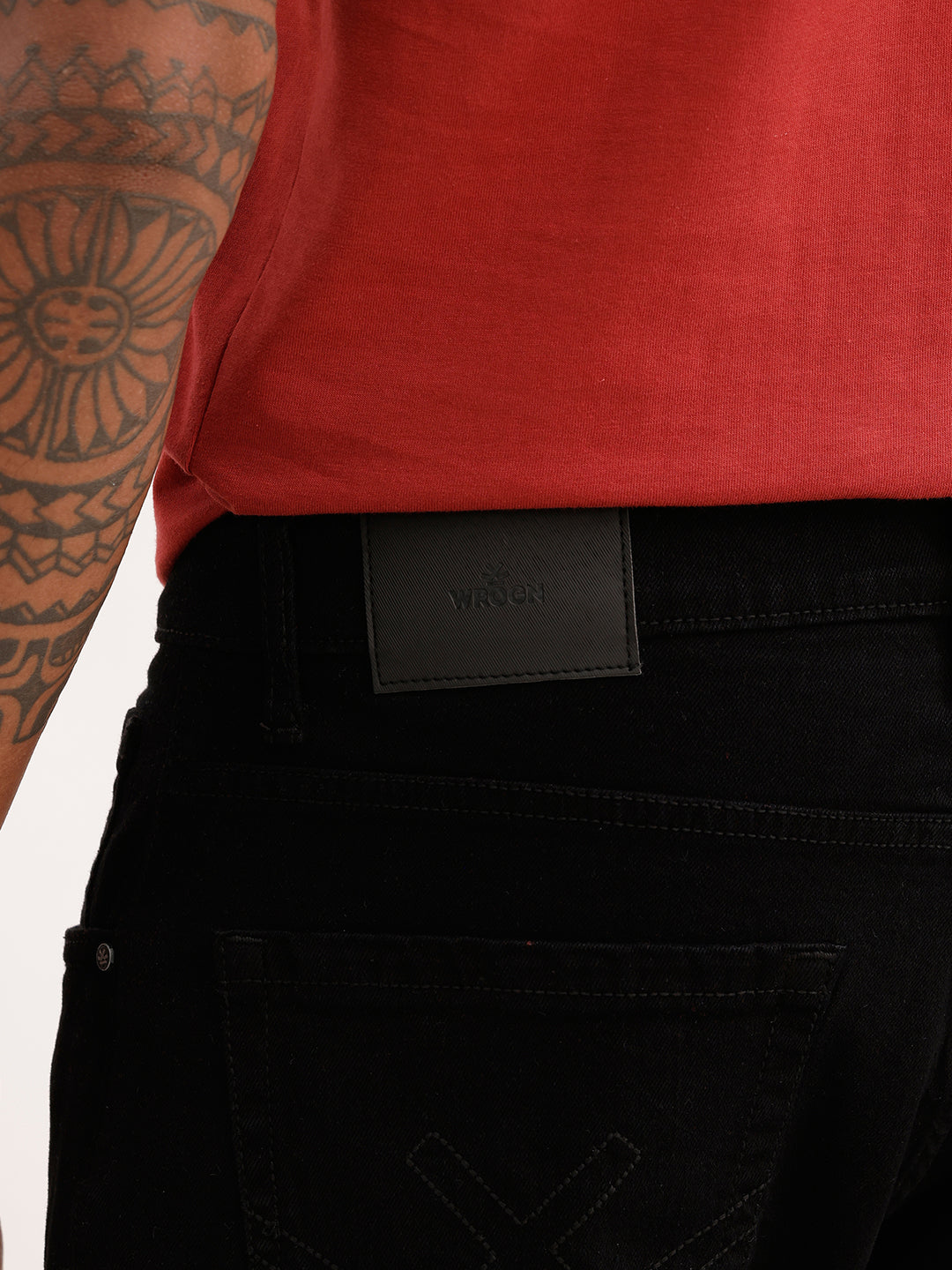 Solid Slim Crop Denim Jeans | Black | WJN0200SL2234S