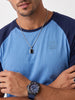 Slim Fit Raglan Sleeve T-Shirt | Blue | WVTS3000F