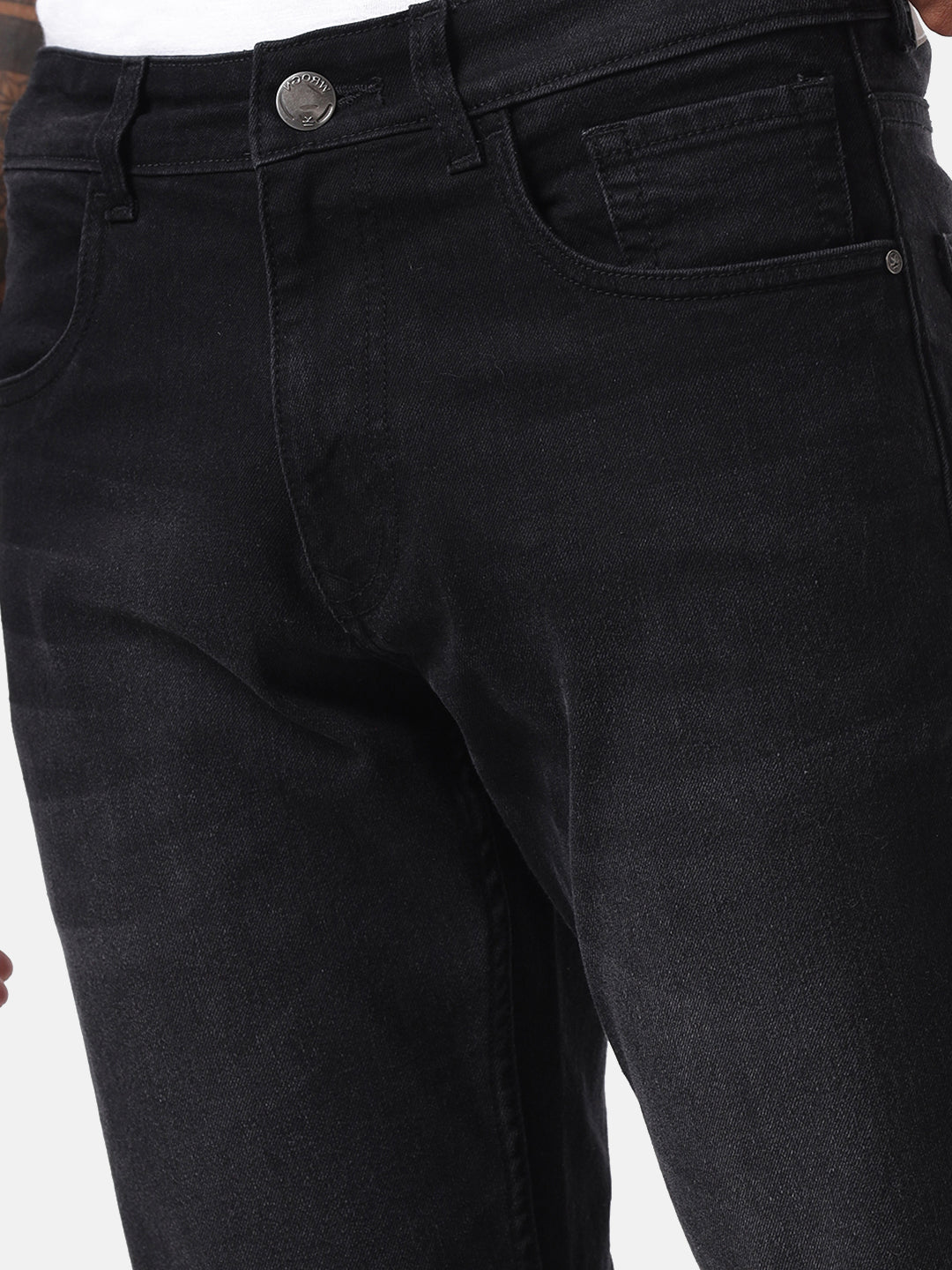 Basic Black Five Pocket Jeans