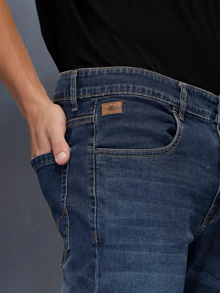 Men's Casual Slim Fit Denim Jeans  | Blue