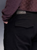 Straight fit cargotrouser | Black