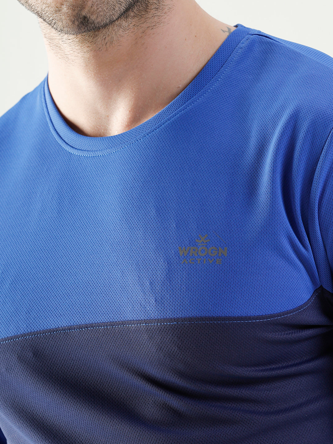 Colour Blocked Interlock Active T-Shirt