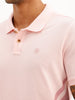 Slim Fit Placement Printed Polo T-Shirt | Pink