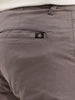 Classic Solid Straight Fit Trousers | Dark Grey