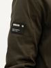 Solid Regular Fit Jacket | Olive