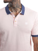 Elite Light Pink Tipping Polo T-Shirt