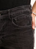 Washed Skinny Crop Denim Jeans | Grey