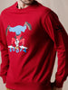 Iconic Red Goofy Pullover