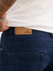 Solid Slim Fit Denim Jeans | Light Blue