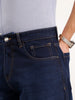 Loose Fit Denim Jeans | Dark Blue