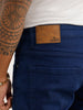 Solid Skinny Fit Denim Jeans | Dark Blue