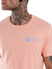 Warning Label Printed Coral T-Shirt