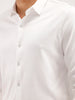 Solid Slim Fit 100% Cotton Shirt | White