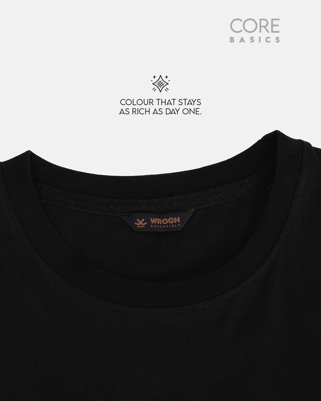 Core Basics Slim Fit T-Shirt 3-Pack | Essential | Multicolor | WTS01HSSL1316W-3