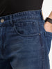 Solid Anti Fit Denim Jeans | Blue