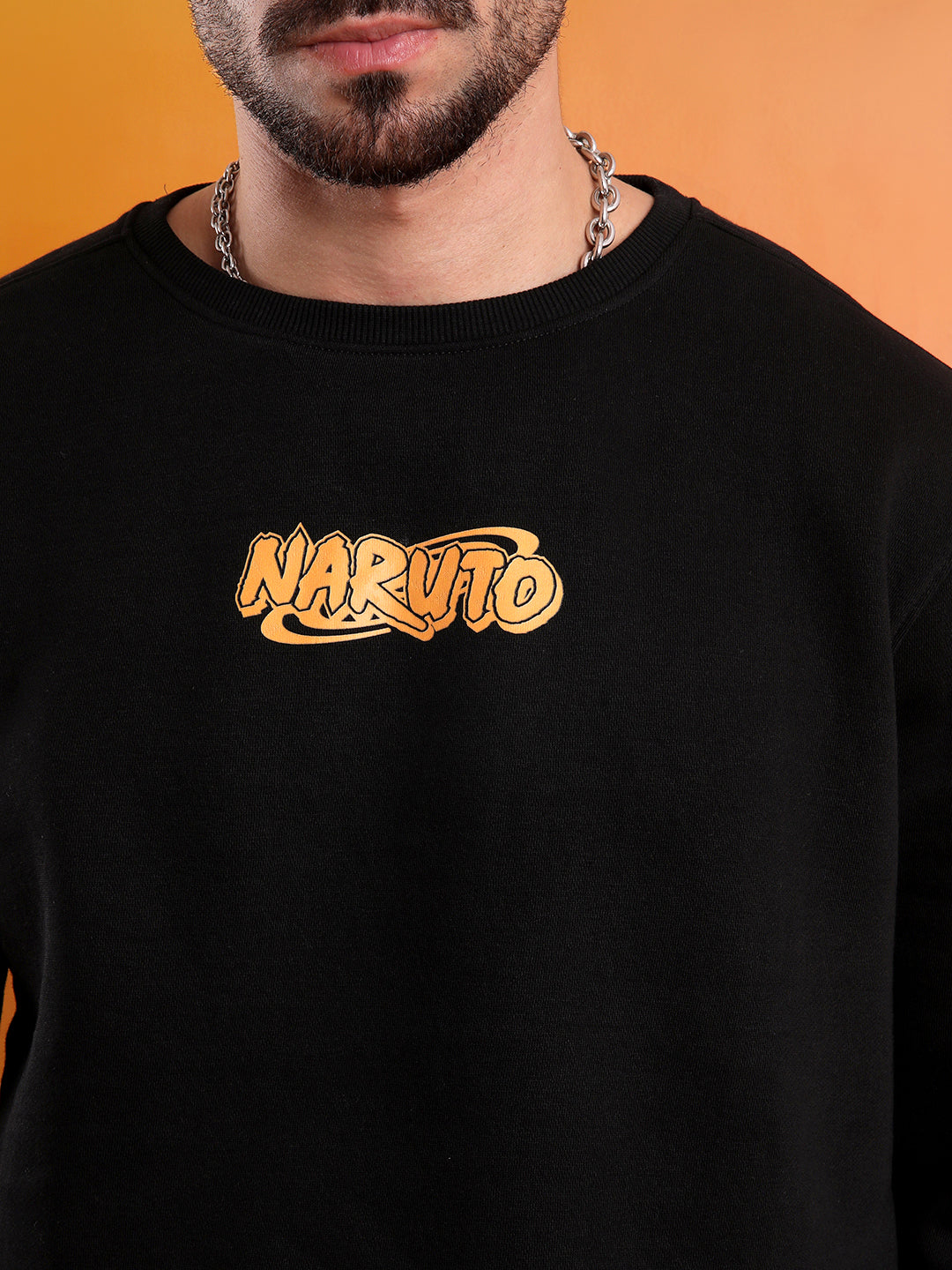 Leaf Village Naruto Black Sweatshirt