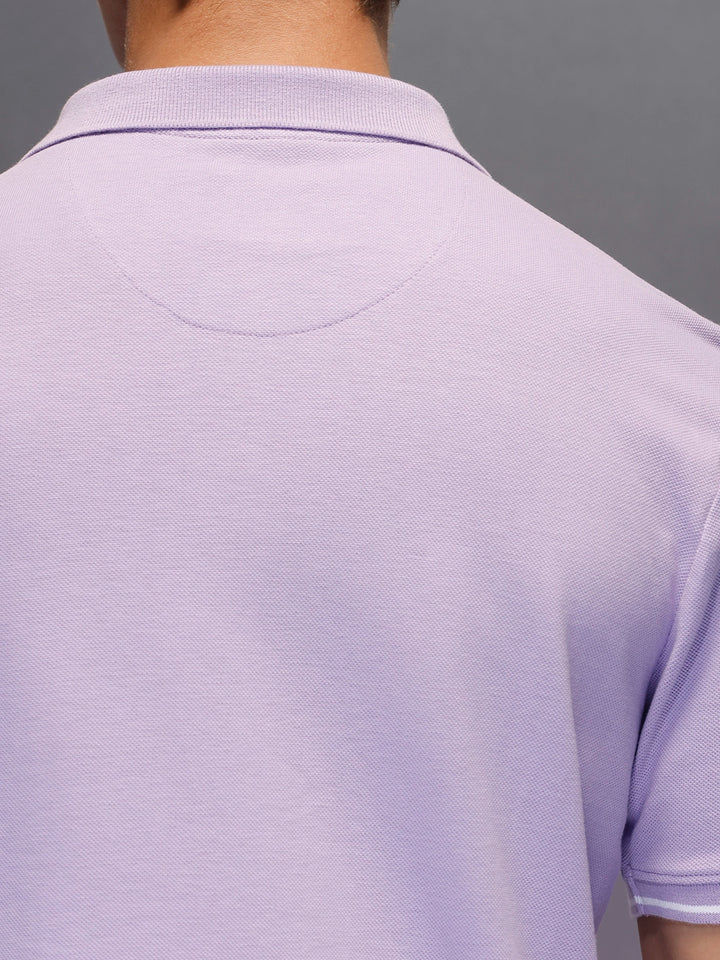 Men's Regular Fit polo tshirt |  Purple