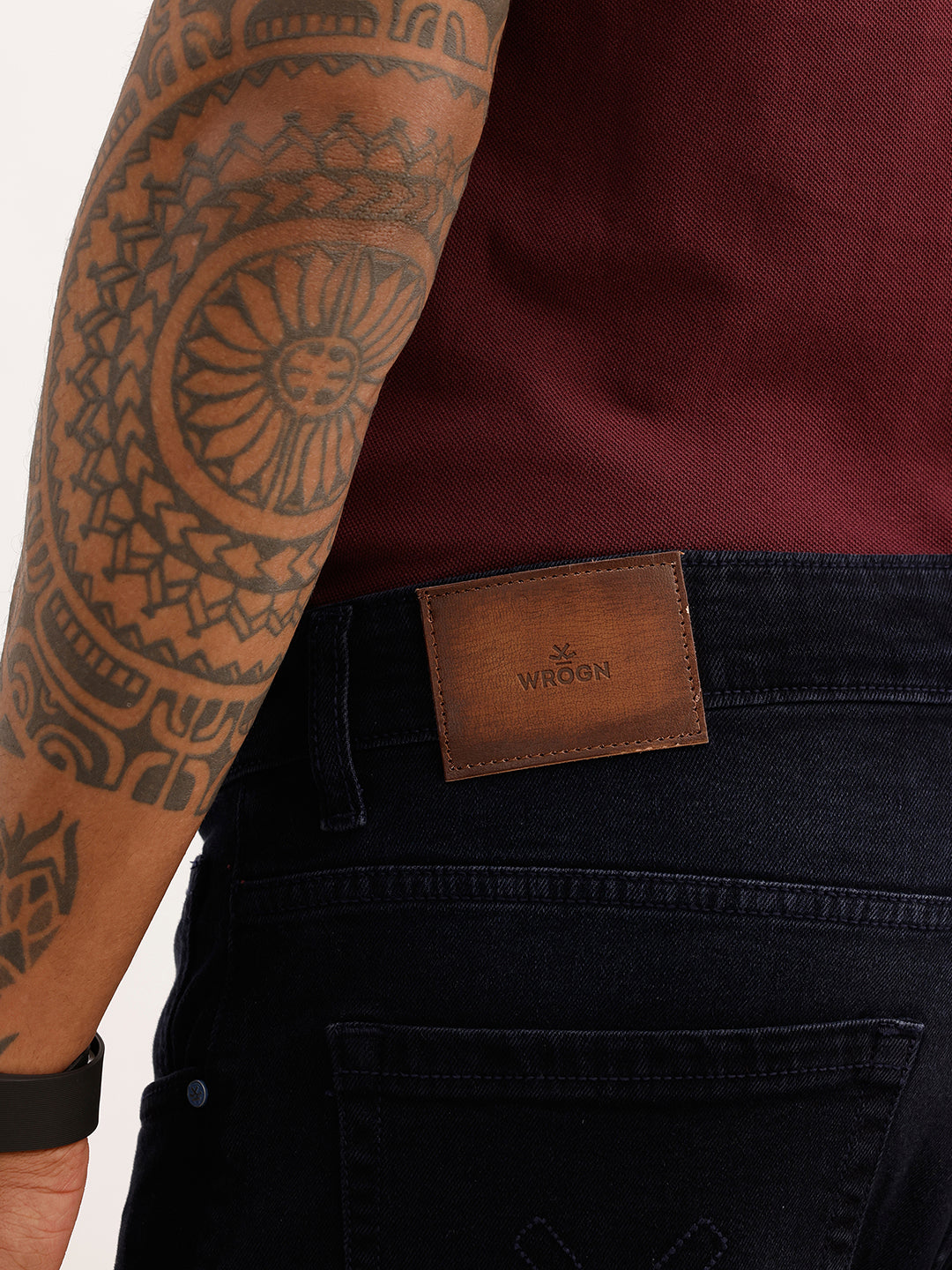 Faded Skinny Crop Fit Denim Jeans | Dark Blue | WJN0200SC2177S