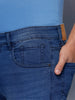 Men's Casual Slim Fit Jeans   |  Dark Blue