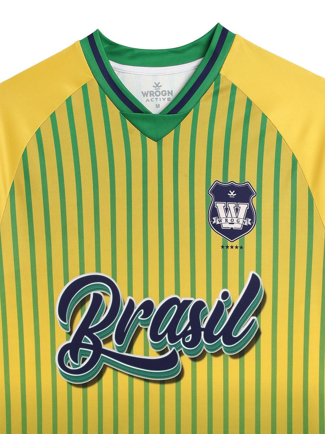 Wrogn Football Club Jersey x Brazil | Yellow