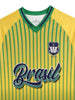 Wrogn Football Club Jersey x Brazil | Yellow