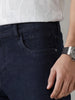 Relaxed Fit Denim Jeans | Dark Blue