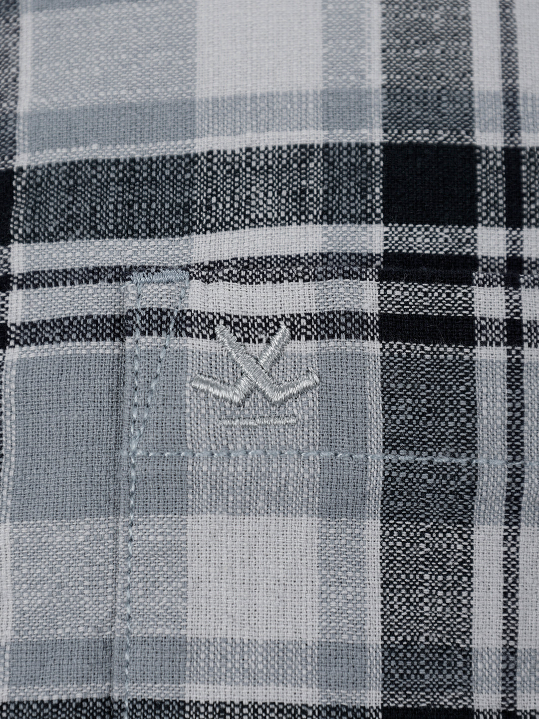 Regular Fit Checkered Shirt | Blue