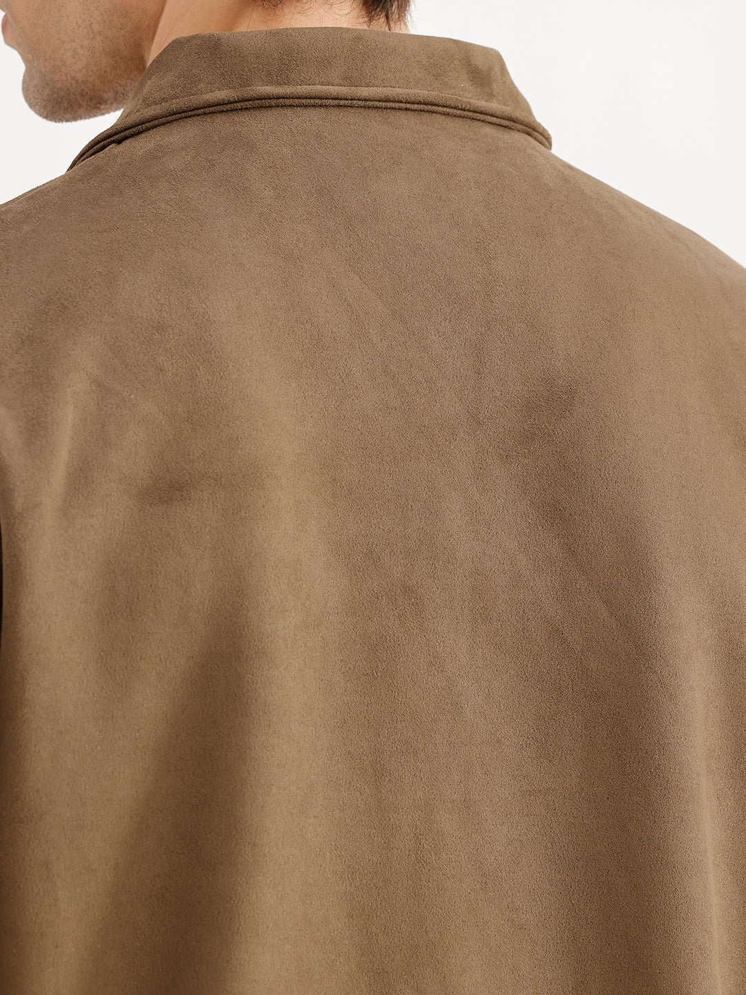 Classic Regular Fit Bomber Jacket | Olive | WJK02FSRE1073W