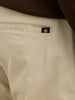 Solid Straight Fit Cargo Trouser | Beige