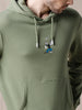 Classic Popeye Olive Hoodie