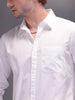Pure Cotton Regular Fit Shirt | White