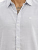 Classic Slim Fit Striped Shirt | Blue