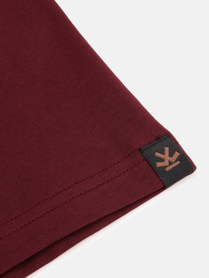 Essential Supima Crew Neck T-Shirt |Wine