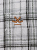 Classic Regular Fit Checkered Shirt | White