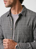 Regular Fit Checkered Full Sleeve Shirt | Grey