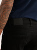 *Classic Solid Denim Jeans | Black