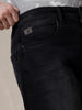 Black Anti Fit Faded Jeans