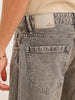 Loose Fit Faded Denim Jeans | Grey