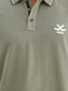 Slim Fit Tipping Collar Polo T-Shirt | Green