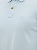 Solid Slim Fit Polo T-Shirt | Light Blue