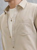 Solid Regular Fit Shirt  | Khaki